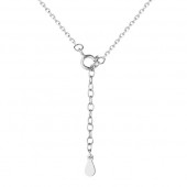 Colier argint inima cu pietre Heart Beat DiAmanti Z1533N-DIA